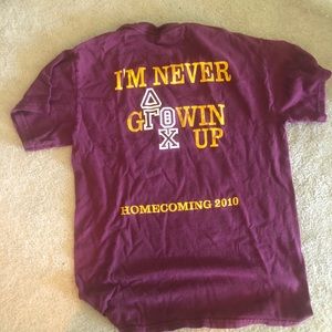 Maroon Homecoming 2010 DG/ChiOmega t-shirt